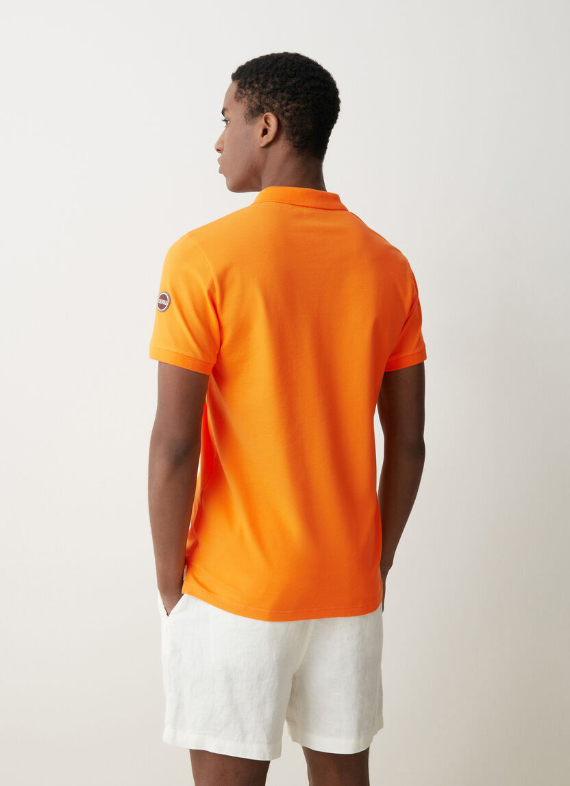 POLO IN COTONE PIQUET STRETCH