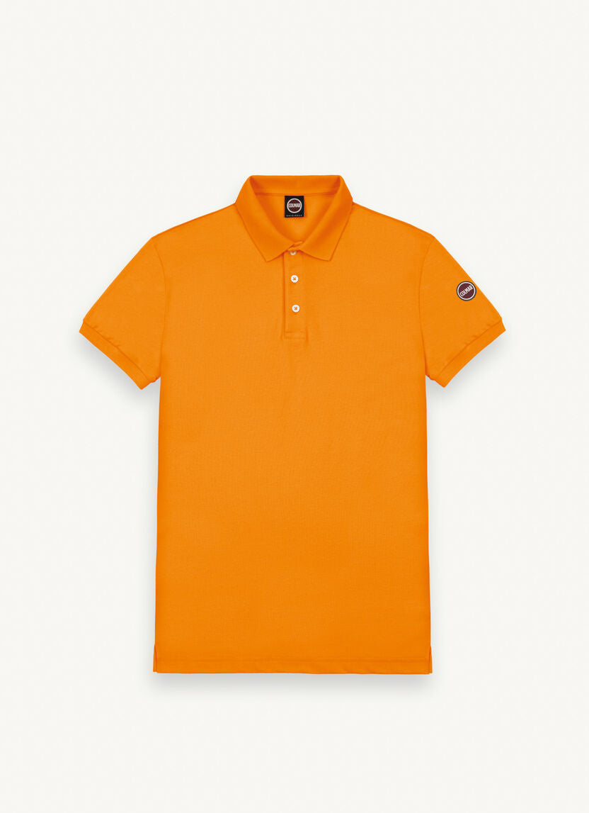 POLO IN COTONE PIQUET STRETCH