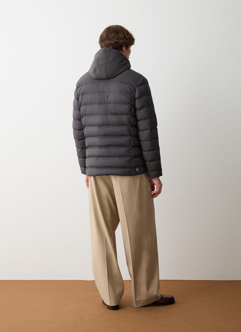 Piumino cappuccio staccabile con neoprene