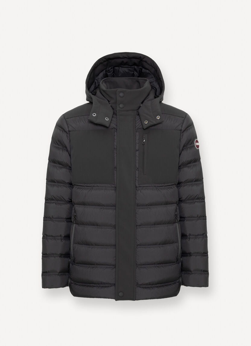 Piumino cappuccio staccabile con neoprene