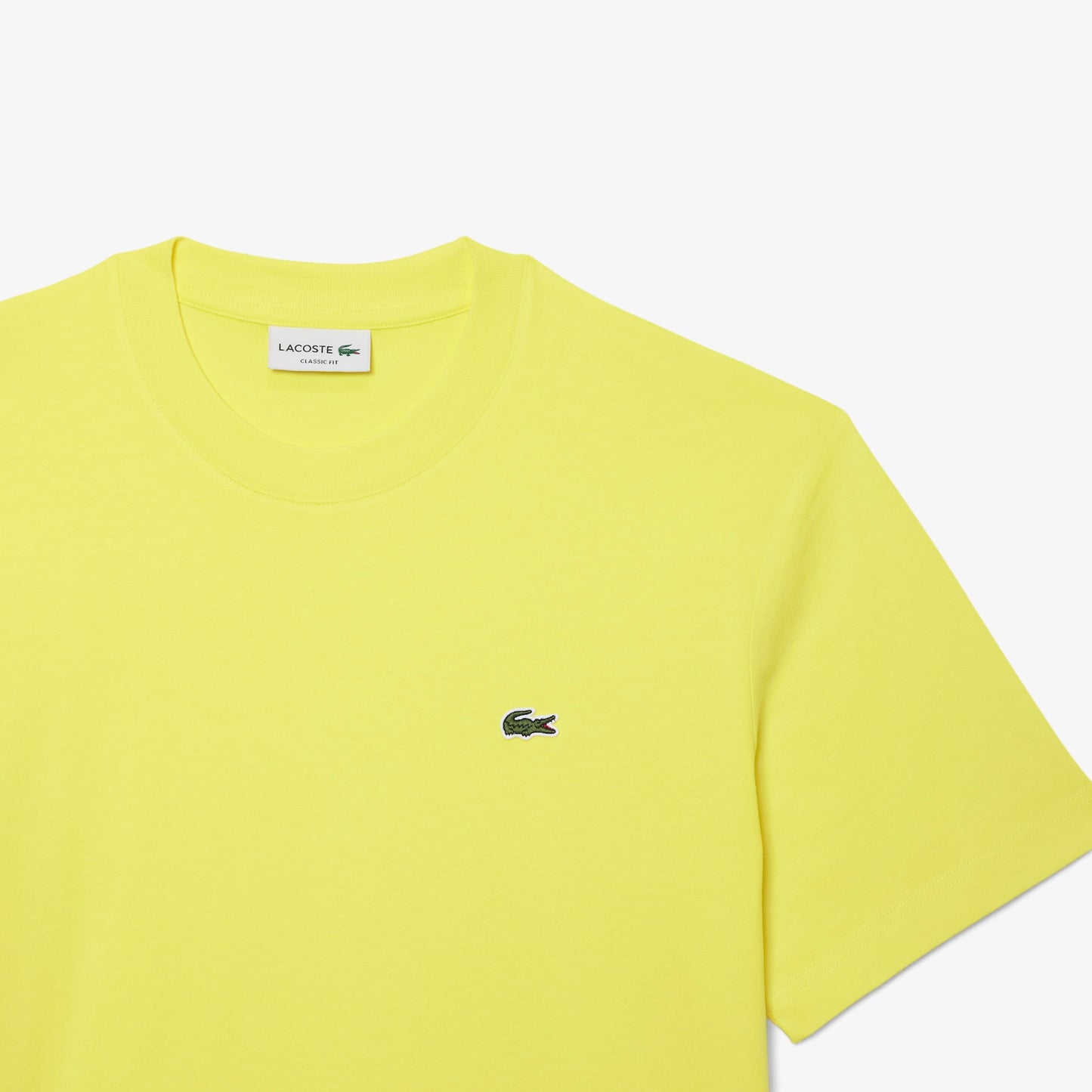 T-shirt Lacoste gialla