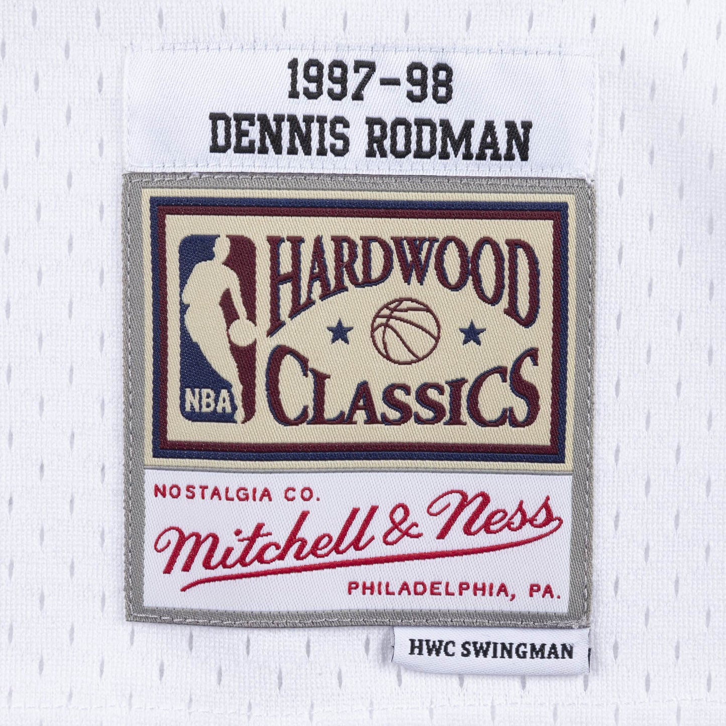Maglia Home Bulls 91 Rodman