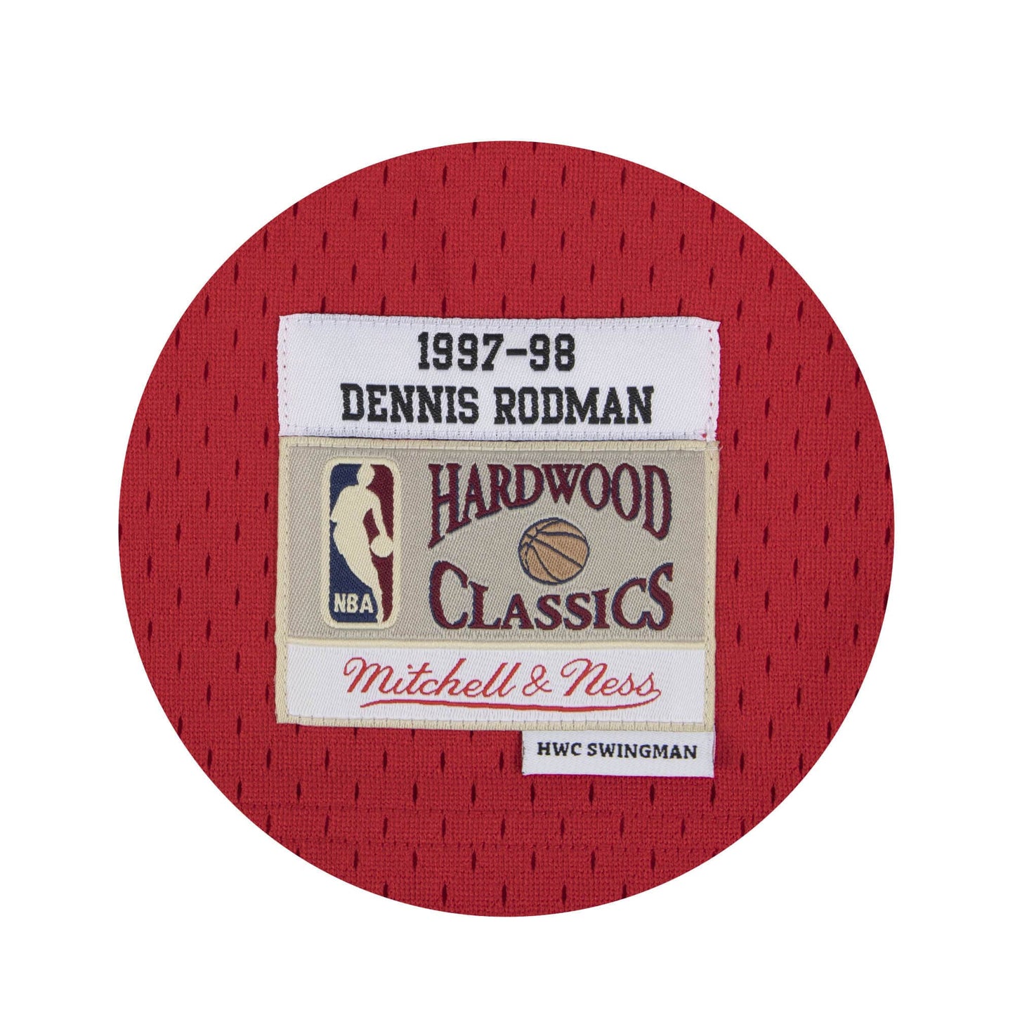 Maglia Home Bulls 91 Rodman
