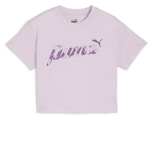 PUMA T-SHIRT SHORT ESSENTIALS BLOSSOM JR