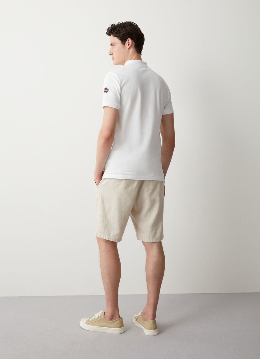 POLO IN COTONE PIQUET STRETCH