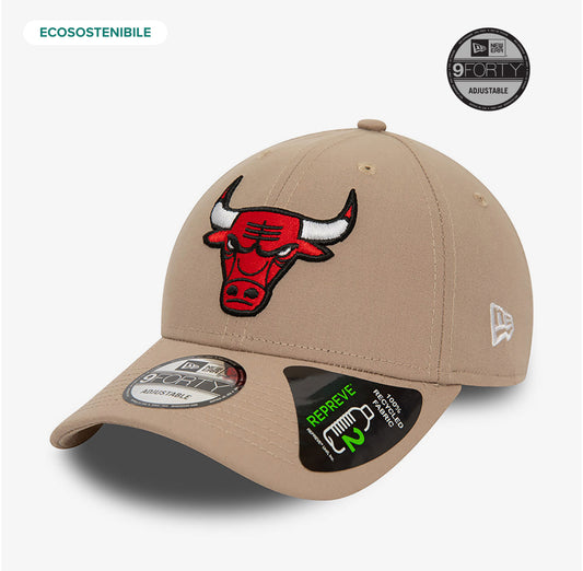 Cappello 9FORTY Chicago Bulls NBA Repreve Marrone