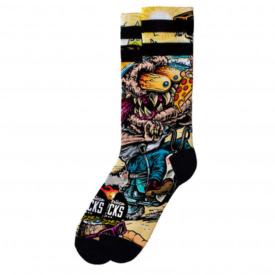 Calzini American Socks Bike Monster