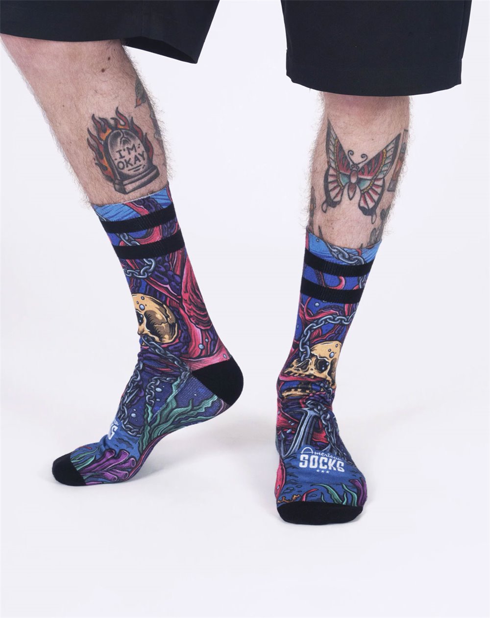 Calzini American Socks - Polpo Medio Alto