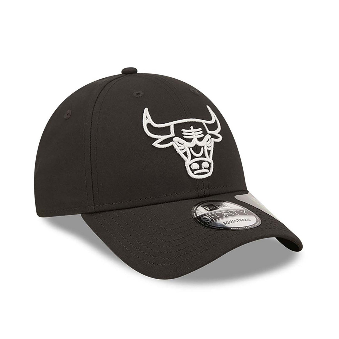 Cappello 9FORTY Regolabile Chicago Bulls Repreve Monochrome Nero