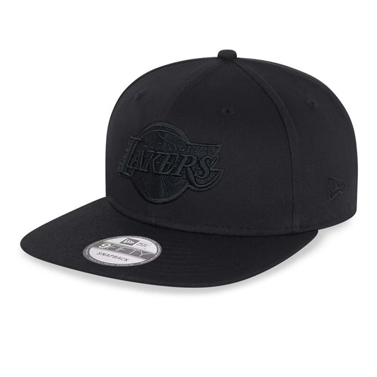 Cappellino 9FIFTY Snapback LA Lakers NBA Black On Black Nero