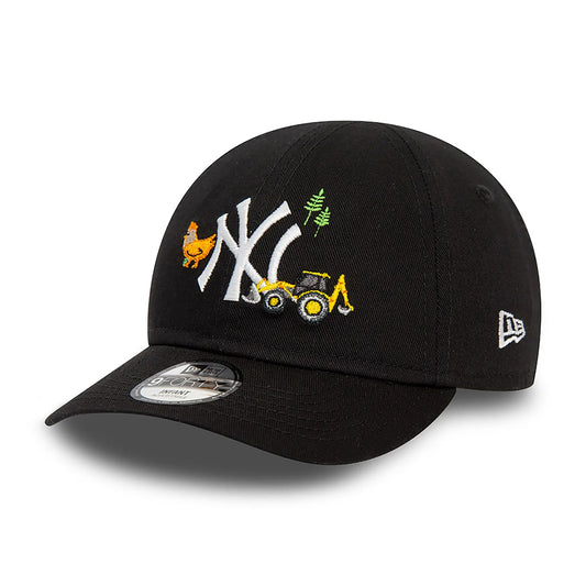 Cappello 9FORTY New York Yankees Icon Infant Nero