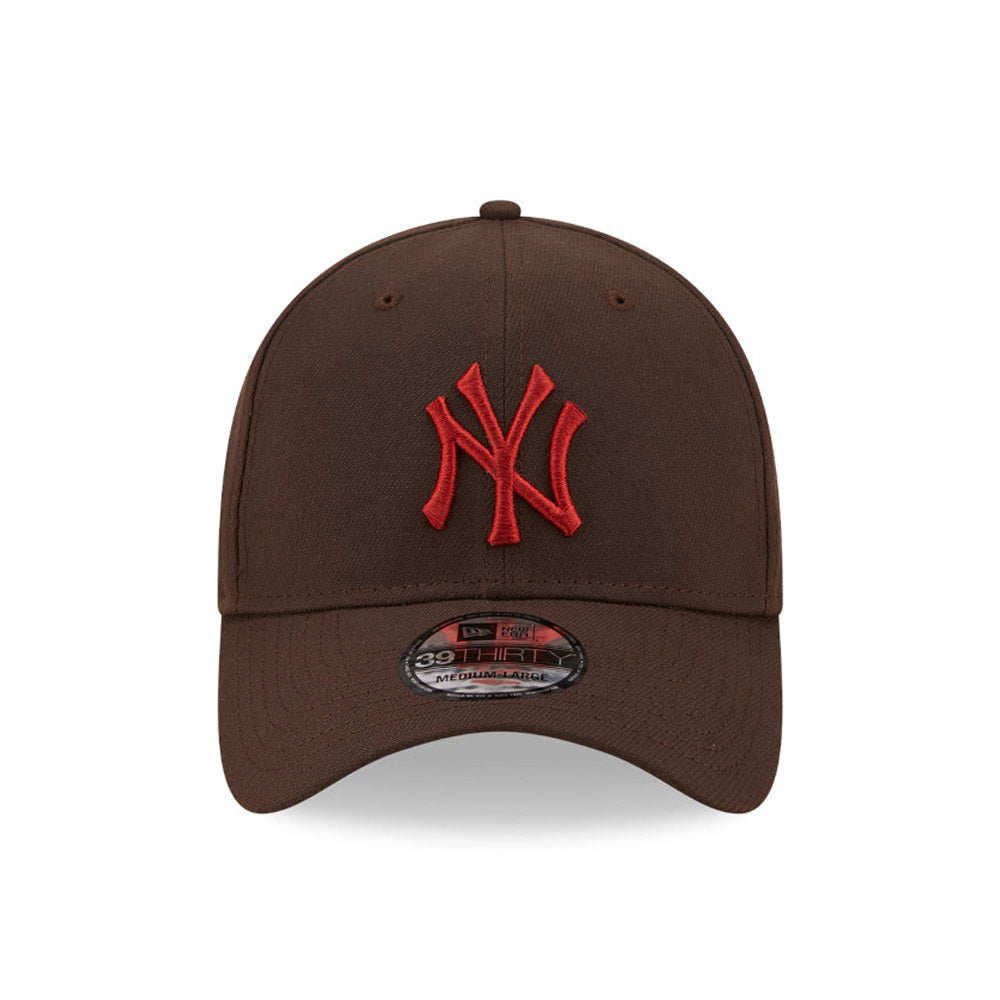 Cappello 39THIRTY Strech Fit New York Yankees League Essential Marrone scuro