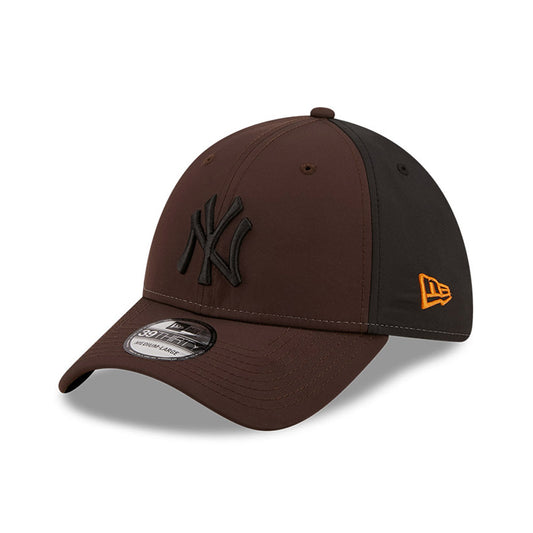 Cappello 39THIRTY Stretch Fit New York Yankees Tonal Marrone