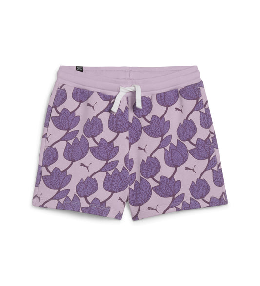 Puma Pantaloncini Blossom lilla